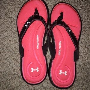 Under Armour 4D foam flip flops